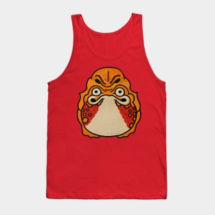 Traditional Tattoo Japanese face  groggy fella Tank Top